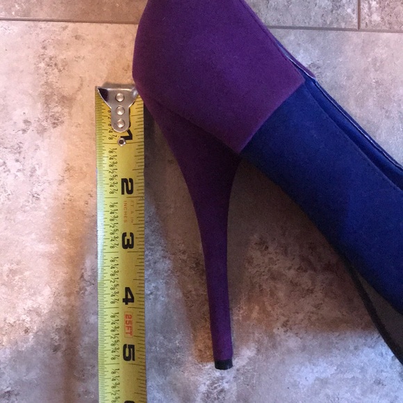 Just Fab Color-Block Stilettos - Picture 4 of 7
